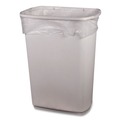 Cleaning & Janitorial Supplies | Heritage Z4833MN R02 24 in. x 33 in. 16 Gallon 12 mic High-Density Waste Can Liners - Natural (500/Carton) image number 4