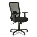  | Alera ALEET4117B Etros Series 18.11 in. to 22.04 in. Seat Height High-Back Swivel/Tilt Chair - Black image number 0