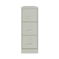 Office Filing Cabinets & Shelves | Alera 26122 15 in. x 22 in. x 40.19 in. Letter-Size 3-Drawer Economy Vertical File - Light Gray image number 0
