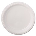 Labor Day Sale! Save $30 off $199! | Chinet 81209 9 in. Heavyweight Plastic Plates - White (125/Pack, 4 Packs/Carton) image number 1