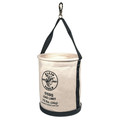 Klein Tools 5109S Straight Wall Canvas Bucket with Swivel Snap image number 0