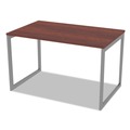 Office Desks & Workstations | Alera ALELSTB30GR Open Office Desk Series 47.25 to 70.78w x 29.5d x 28.5h Adjustable O-Leg Desk Base - Silver image number 9