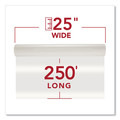 Office Jansan | GBC 3000024 NAP-Lam I 25 in. x 250 ft. 3 mil Roll Film - Gloss Clear (2/Box) image number 3