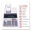 Office Jansan | Sharp EL1197PIII 4.5 Lines/Sec Two-Color Printing Desktop Calculator - Black/Red Print image number 5