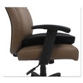 Office Furniture Accessories | Alera ALECGC511 16.5 in. x 15.75 in. x 2.75 in. Cooling Gel Memory Foam Seat Cushion with Non-Slip Cover - Black image number 3
