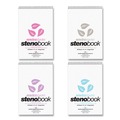 Notebooks & Pads | Roaring Spring 12354 6 in. x 9 in. Assorted Color 80-Sheets Gregg Rule EnviroShades Steno Pad - White Cover (24/Carton) image number 0