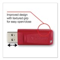  | Verbatim 97005 Store 'n' Go 64 GB USB Flash Drive - Red image number 3
