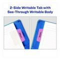 Dividers & Tabs | Avery 74774 2 in. x 1.5 in. 1/5-Cut Ultra Tabs Repositionable Tabs - Assorted Colors (24/Set) image number 4