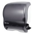 Office Jansan | San Jamar T950TBK 12.5 in. x 8.5 in. x 12.75 in. Element Lever Roll Towel Dispenser Classic - Black Pearl image number 2