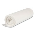 Trash Bags | Inteplast Group VALH4048N12 High-Density 45 Gallon 40 in. x 46 in. Commercial Can Liners - Clear (250/Carton) image number 2