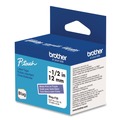 Labels | Brother P-Touch BTAGF35 0.47 in. x 13.1 ft. Genuine P-Touch BTAG Label Tapes - White on Purple image number 2