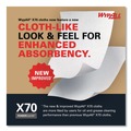 Cleaning & Janitorial Supplies | WypAll 41412 X70 9-1/10 in. x 16-4/5 in. Cloths - Blue (100/Box 10 Boxes/Carton) image number 3