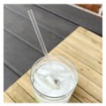 Food Service | Boardwalk BWKJSTUW775 7.75 in. Polypropylene Jumbo Straws - Clear (2500/Carton) image number 4
