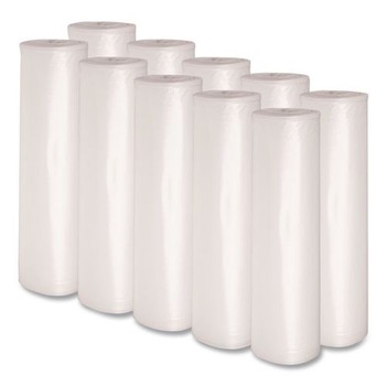 Boardwalk 40 in. x 46 in. 45 gal. 1.4 mil Recycled Low-Density Polyethylene Can Liners - Clear (100/Carton)