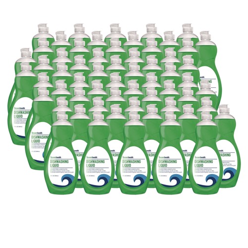 Office Jansan | Boardwalk BWK88LDS-G 3 oz. Bottle Manual Dish Soap - Fresh Scent (72/Carton) image number 0