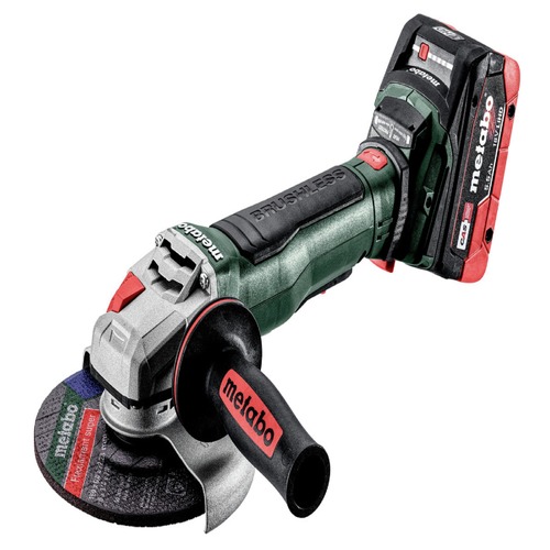 Angle Grinders | Metabo 601737620 WPB 18 LT BL 11-150 QUICK 18V Brushless LiHD 6 in. Cordless Angle Grinder Kit with 2 Batteries (5.5 Ah) image number 0