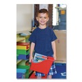 Boxes & Bins | Storex 70123E06C Small Book Bin, 1.5 gal, 4.5-in x 11.75-in x 8.5-in, Black, 6/Pack image number 4