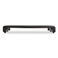 Office Jansan | Kantek MS280B 23 in. x 13-1/4 in. x 3 in. CRT/LCD Stand With Keyboard Storage - Black image number 0