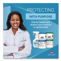 Office Jansan | Clorox Healthcare 35309 6.75 in. x 9 in. 1-Ply Bleach Germicidal Wipes - White Unscented image number 9
