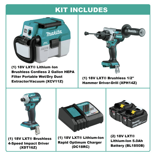 Makita hot sale xcv11z accessories