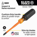 Klein Tools 6934INS #2 Phillips 4 in. Round Shank Insulated Screwdriver image number 5