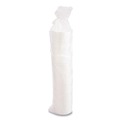 Cutlery | Dart 20RL Vented Foam Lids Fits 6 - 32 oz. Cups - White (10 Packs/Carton) image number 1