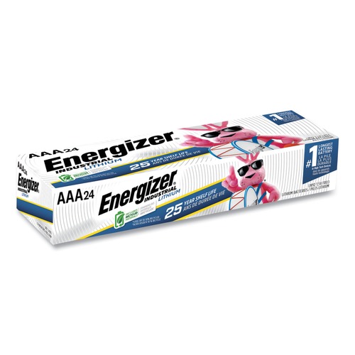 Office Electronics & Batteries | Energizer LN92BX 1.5V Industrial Lithium AAA Battery (6/Box) image number 0