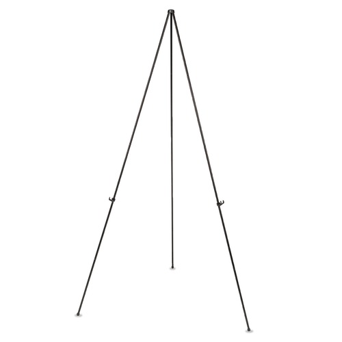 Office Jansan | MasterVision FLX04201MV 61-1/2 in. Steel Lighweight - Black image number 0