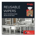 Office Jansan | WypAll 34790 General Clean X60 POP-UP Box 8.34 in. x 16.8 in. Cloths - White (126/Box) image number 5