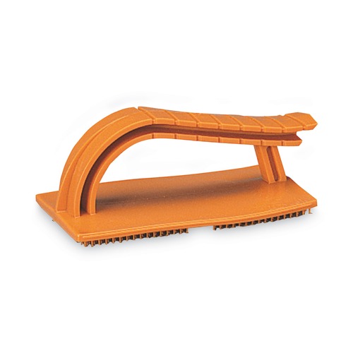 Brooms | 3M 827000 Standard Abrasives 3.38 in. x 5.75 in. Easy Hand Pad Holder - Orange image number 0