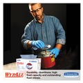 Office Jansan | WypAll KCC 12891 X90 BRAG Box 2-Ply 11.1 in. x 16.8 in. Cloths - Denim Blue (136/Carton) image number 2