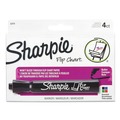 Office Jansan | Sharpie 22474 Flip Chart Bullet Tip Marker - Broad/Assorted Colors (4/Set) image number 1