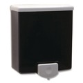Soap Dispensers | Bobrick BOB 42 5.81 in. x 3.8 in. x 6.88 in. Surface-Mount Manual Liquid Soap Dispenser - Black image number 0