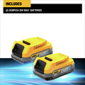 Batteries | Dewalt DCBP034-2 20V MAX POWERSTACK Compact Lithium-Ion Battery (2-Pack) image number 7