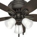 Ceiling Fans | Hunter 51078 42 in. Newsome Premier Bronze Ceiling Fan with Light image number 5