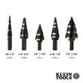 Drill Driver Bits | Klein Tools KTSB15 7/8 in. to 1-3/8 in. #15 Double Fluted Step Drill Bit image number 4