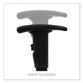 Office Jansan | Alera ALEIN49AKA10B Optional Height-Adjustable T-Arms for Essentia and Interval Series Chairs - Black (1-Pair) image number 9