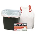 Storage Accessories | Handi-Bag 1516848 24 in. x 27.38 in. 13-Gallon Drawstring Kitchen Bags - White (50/Box) image number 3