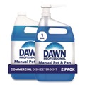 Cleaning & Janitorial Supplies | Dawn Professional 80763059 1 gal. Manual Pot and Pan Dish Detergent with Pump - Original Scent (2/Carton) image number 4