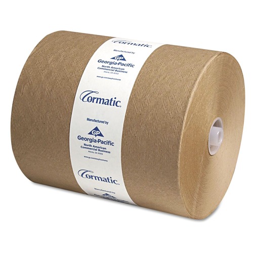 Paper Towels and Napkins | Georgia Pacific Professional 2910P 8.25 in. x 700 ft. 1-Ply Hardwound Roll Towels - Brown (6-Rolls/Carton) image number 0