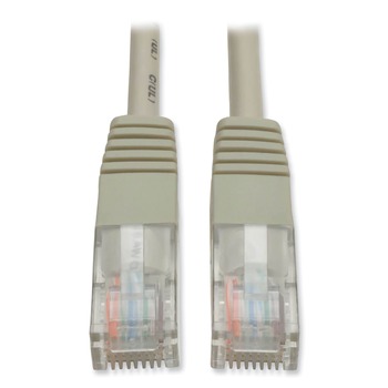 Tripp Lite Cat5e 100 ft. Molded RJ45 Cable - Gray