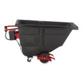 Trash & Waste Bins | Rubbermaid Commercial 2173519 101 gal 850 lb Capacity Plastic Motorized Roto Tilt Truck - Black image number 0
