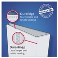 Office Jansan | Avery 79364 Heavy-Duty 11 in. x 8.5 in. 4 in. Capacity 3 Locking One Touch EZD Rings Non-View Binder with DuraHinge - Maroon image number 4