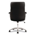 Office Chairs | HON HVL103.SB11 Traction 17.75 in. to 21.8 in. Seat Height High-Back Executive Chair - Black Seat/Back image number 3