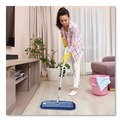 Mops | Gritt Commercial GRI17424T4PK 24 in. x 5 in. 72 in. Silver Aluminum Handle Microfiber Dust Mop Set with Telescopic Handle - Blue (4/Kit) image number 8