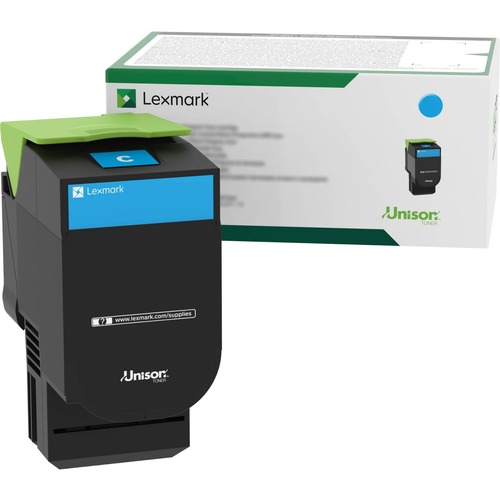 Ink & Toner | Lexmark 70C00CG 70C00CG 1,000 Page-Yield Return Program Toner - Cyan image number 0