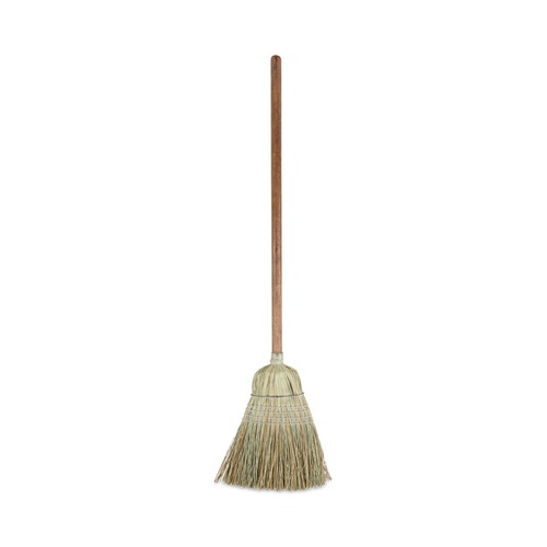 Brooms | Boardwalk BWKBR10002 60 in. Corn/Synthetic Fiber Bristle Broom - Gray/Natural (6/Carton) image number 0