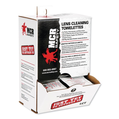 Office Jansan | MCR Safety LCT Lens Cleaning Towelettes (1000/Carton) image number 0