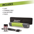 Flashlights | Energizer ENYPHH21 Rechargeable Lithium-Ion Pro Series Hybrid Handheld with 2 AA Batteries - Gray/Green image number 5