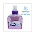 Hand Soaps | Boardwalk 5361-02-GCE00LP 1200 mL Lavender Foam Soap Refill - Cranberry Scent (2/Carton) image number 5